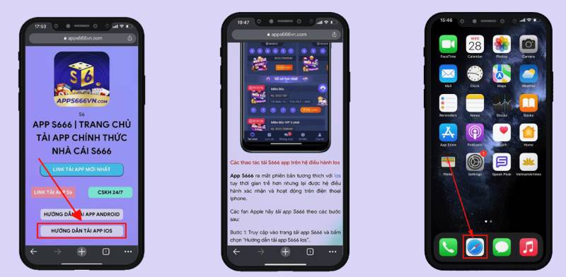  Huong dan tai app S666 tren iOS